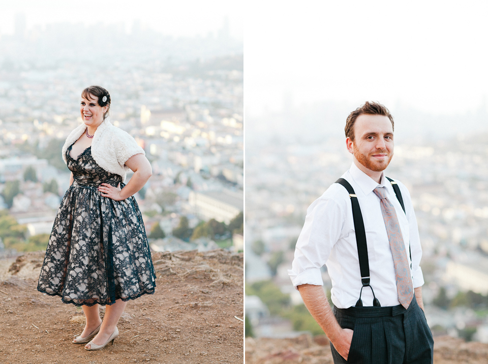 post wedding photoshoot, bernal heights photoshoot, san francisco, halloween inspired