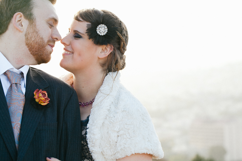 post wedding photoshoot, bernal heights photoshoot, san francisco, halloween inspired