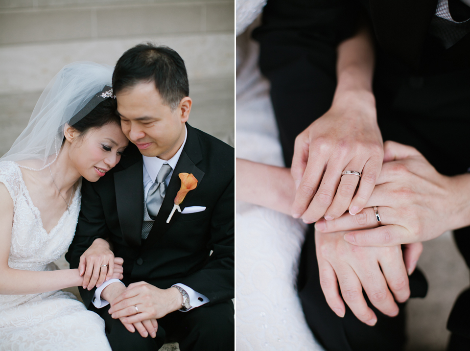 san francisco wedding photographer, legion of honor wedding, legion of honor bride and a groom, architecture wedding, columns, san francisco wedding photographer, wedding rings