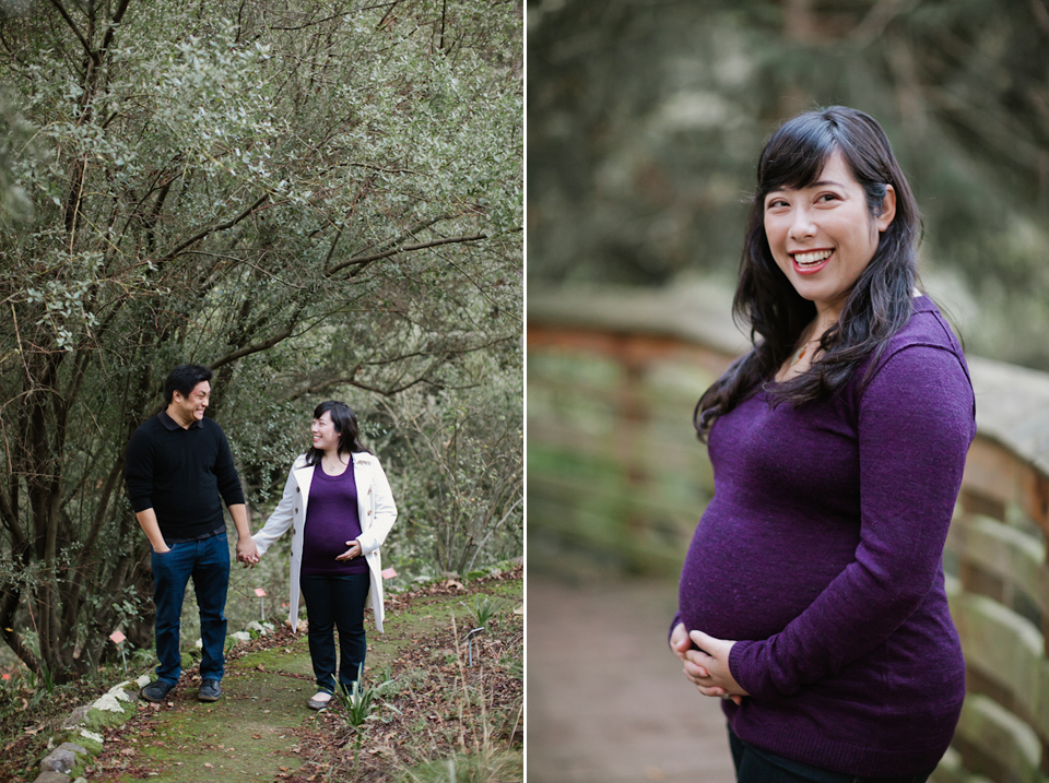 san_francisco_maternity_photographer, tilden park maternity session, tilden park, berkeley maternity photographer, christmas maternity session, christmas card session, nature maternity session, berkeley bontanical gardens photoshoot