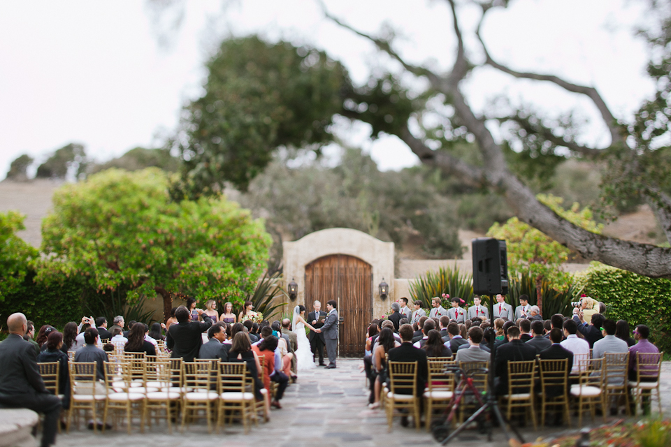 monterey wedding photographer, wedding ceremony, pasadera country club wedding ceremony, tilt shift lens