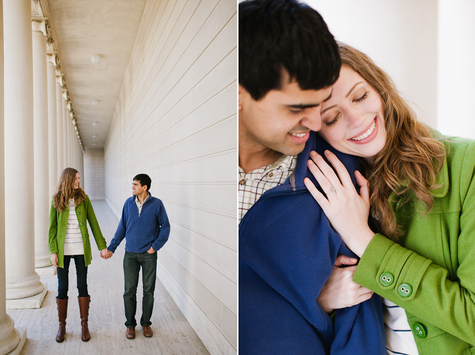 san francisco rustic engagement session, legion of honor engagement, rustic engagement session, architecture couple photography