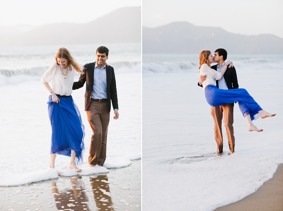 san francisco rustic engagement session, legion of honor engagement, rustic engagement session, architecture couple photography, etsy & sign, lands end trail, save the dates, baker beach engagement, golden gate bridge, ocean water