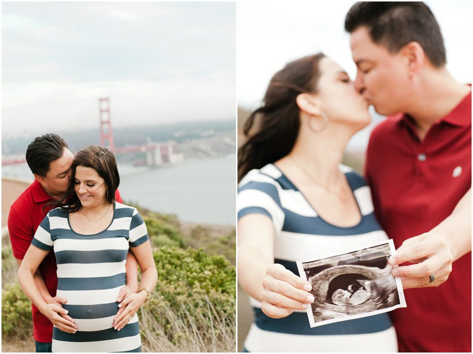 san francisco pregnancy shoot, pregnancy photography, maternity session, marin headlands, baby props, golden gate bridge maternity