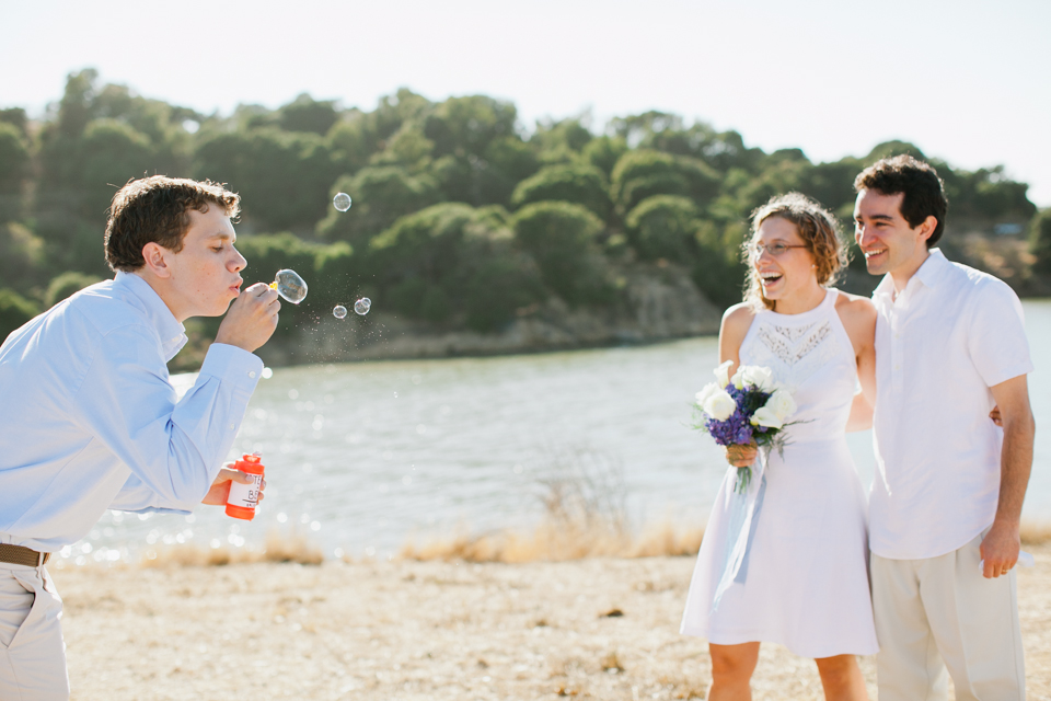 china camp state park wedding, san rafael wedding photographer, elope, elopement wedding, intimate wedding, rustic wedding, untraditional wedding, golden light portraits, rustic steam boat, vintage steam boat, lake, water, small ceremony, diy brides