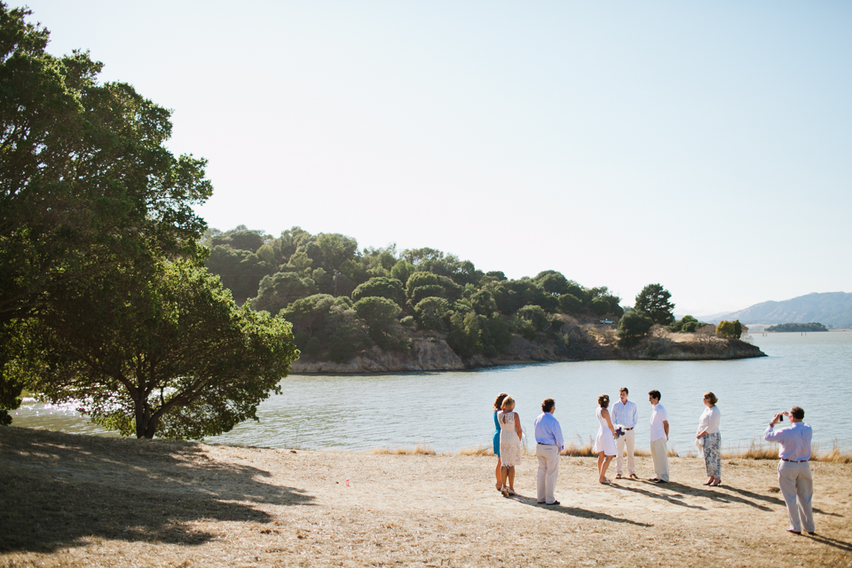 china camp state park wedding, san rafael wedding photographer, elope, elopement wedding, intimate wedding, rustic wedding, untraditional wedding, golden light portraits, rustic steam boat, vintage steam boat, lake, water, small ceremony, diy brides