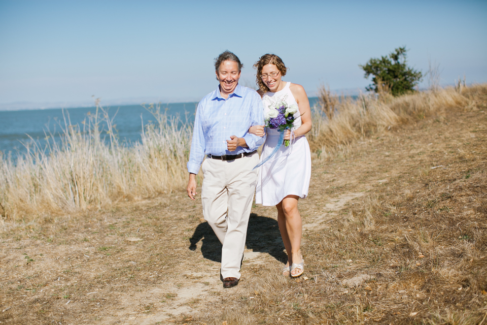 china camp state park wedding, san rafael wedding photographer, elope, elopement wedding, intimate wedding, rustic wedding, untraditional wedding, golden light portraits, rustic steam boat, vintage steam boat, lake, water, small ceremony, diy brides