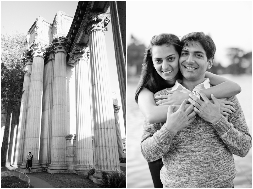 PALACE OF FINE ARTS engagement, san francisco engagement session, engagement photographer, indian engagement photographer