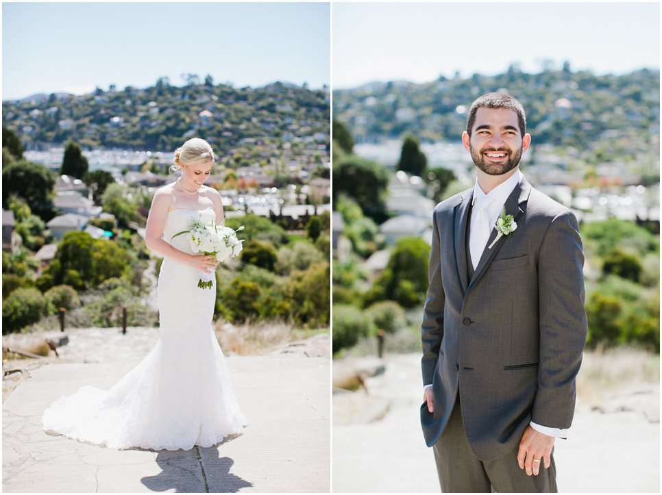 tiburon wedding, old st. hilary's church wedding, guaymas restaurant wedding lunch, bay area wedding photographer, tiffany blue bridesmaids, mill valley flowers, wedding with a view