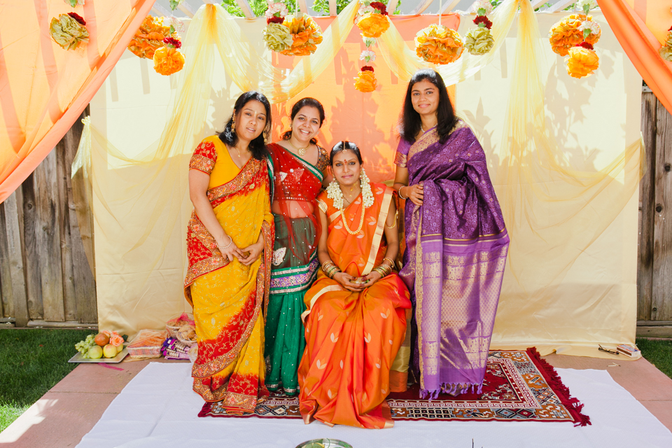 indian baby shower, indian traditional baby shower, godh bharai, hindu, sari, saris, colorful indian baby shower, diy baby shower, rustic baby shower