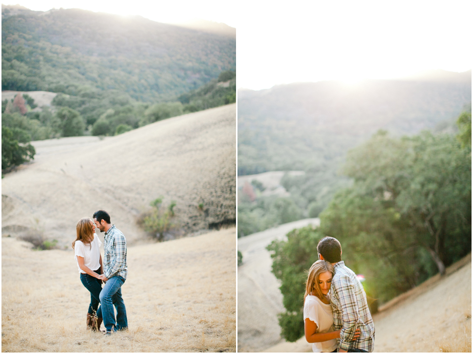 rustic engagement session, oak tree engagement, diy picnic, fine linens, boho, bohemian engagement session, lanterns, open field engagement, diy cork hearts, save the dates, east bay engagement session, sunol regional park engagement, engaged and inspired wedding, holman ranch wedding couple