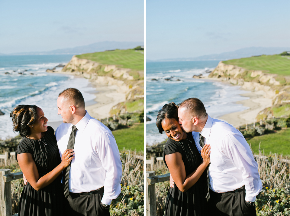 san francisco engagement session, san francisco engagement photographer, bay area wedding photographer, golden light, california wedding photography, jasmine lee photography, half moon bay wedding, ritz carlton hotel wedding, post wedding, beach wedding, post wedding session, cowell ranch beach photos, married couple