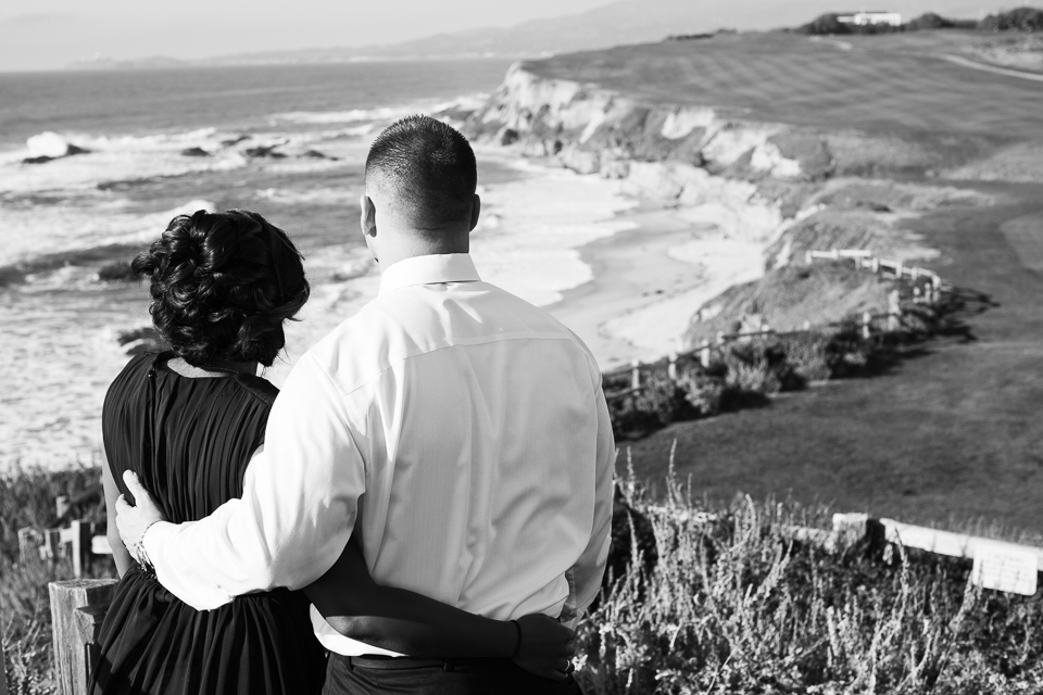 san francisco engagement session, san francisco engagement photographer, bay area wedding photographer, golden light, california wedding photography, jasmine lee photography, half moon bay wedding, ritz carlton hotel wedding, post wedding, beach wedding, post wedding session, cowell ranch beach photos, married couple