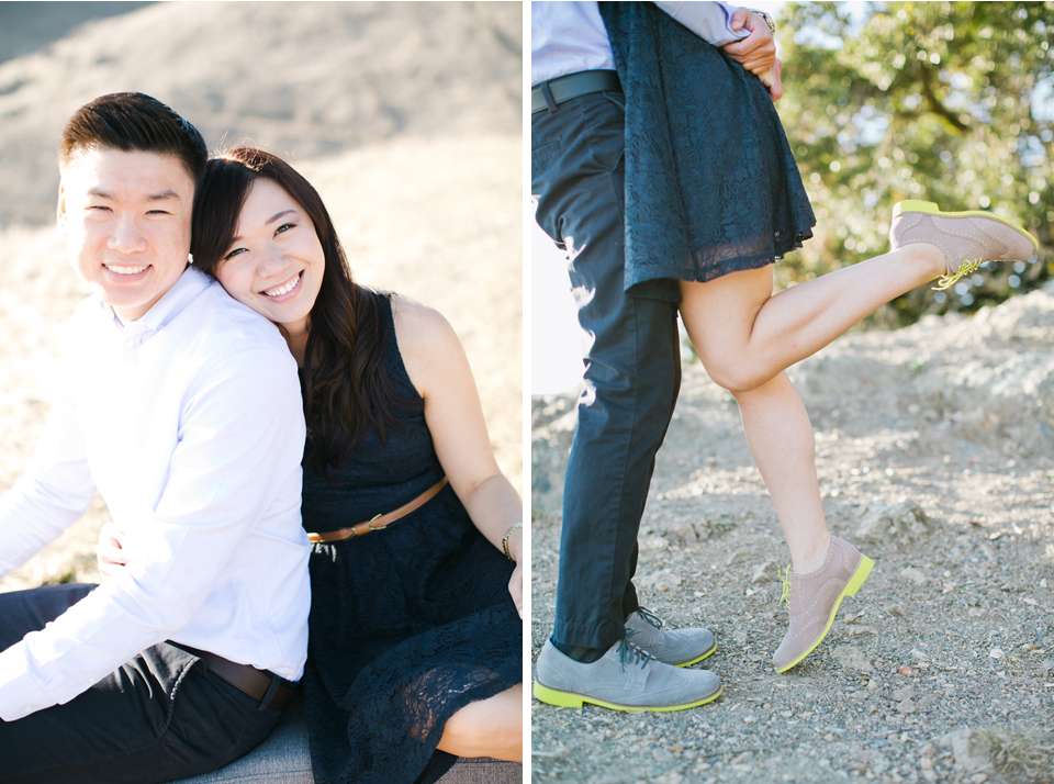 san francisco engagement session, san francisco engagement photographer, bay area wedding photographer, golden light, california wedding photography, jasmine lee photography, marin headlands, Sausalito engagement, props engagement, anthrologie engagement session 