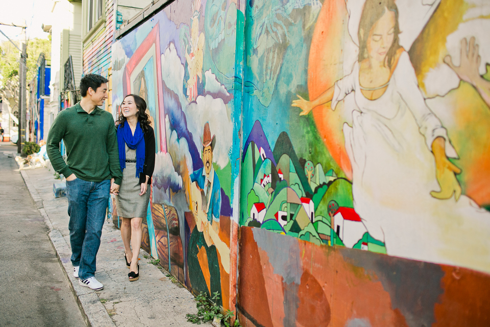  san francisco engagement session, san francisco engagement photographer, bay area wedding photographer, golden light, california wedding photography, jasmine lee photography, ice cream engagement, Humphry Slocombe Ice Cream, mission district engagement, potrero hill engagement, balloons