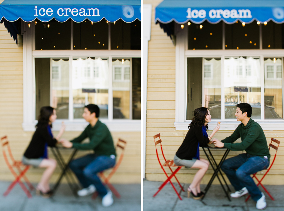  san francisco engagement session, san francisco engagement photographer, bay area wedding photographer, golden light, california wedding photography, jasmine lee photography, ice cream engagement, Humphry Slocombe Ice Cream, mission district engagement, potrero hill engagement, balloons