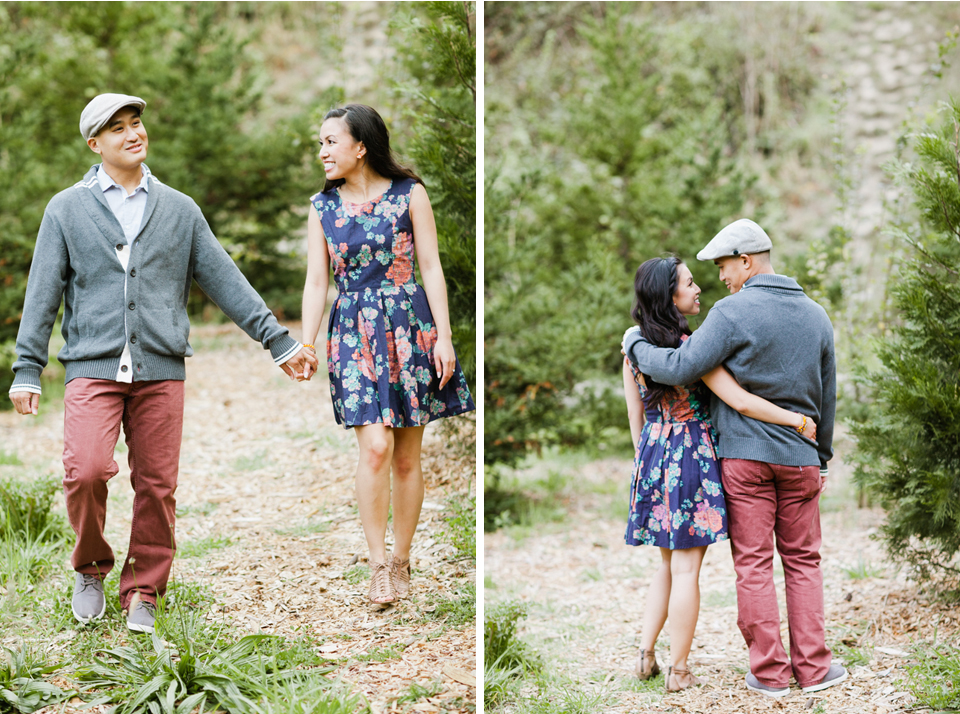 san francisco engagement photography, engagement session, golden gate park, fall season engagement, fun and silly couple, baker beach engagement, stylish couple engagement, jasmine lee photography