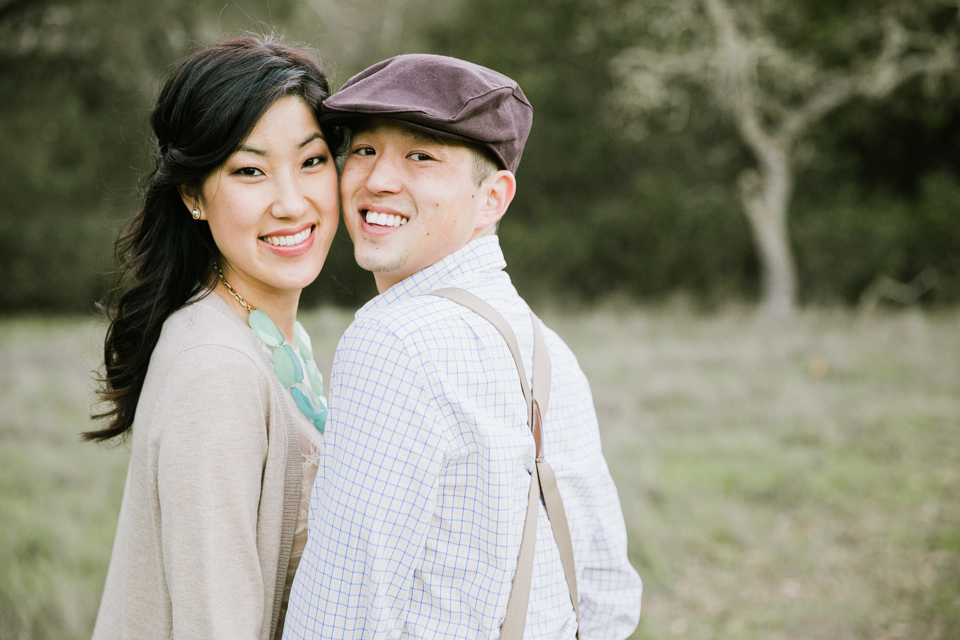 sunol regional park engagement session, post-wedding session, anniversary session, open fields, oak tree, golden light, vintage post-wedding session, cows, east bay wedding photographer, bay area wedding photographer, jasmine lee photography, flower fields