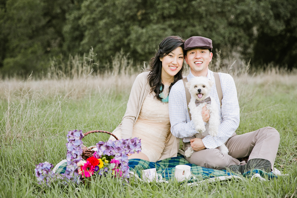 sunol regional park engagement session, post-wedding session, anniversary session, open fields, oak tree, golden light, vintage post-wedding session, cows, east bay wedding photographer, bay area wedding photographer, jasmine lee photography, flower fields