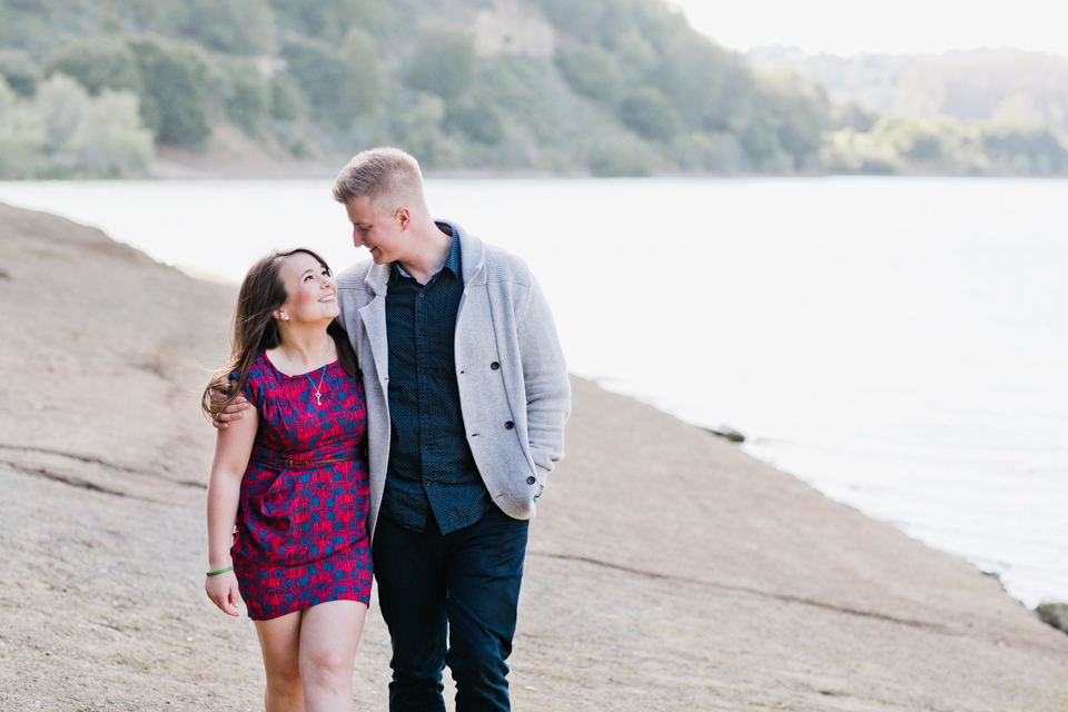 open field engagement session, lake chabot engagement, east bay engagement, short and tall couple, vintage engagement, colorful engagement, bay area wedding photography, east bay wedding, tom wedges, tom shoes, jasmine lee photography