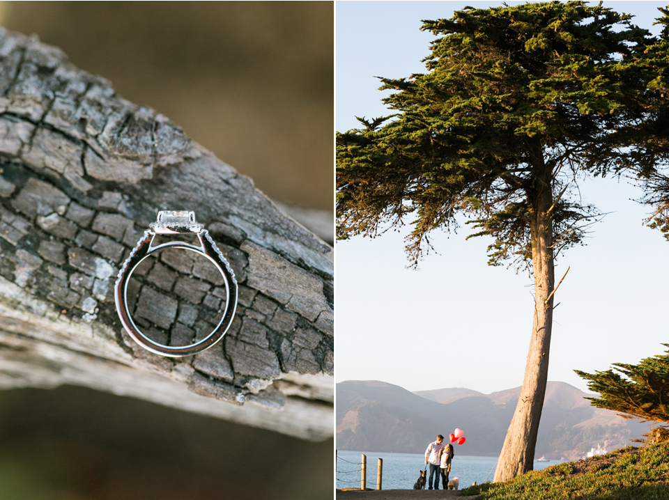 san francisco engagement session, golden gate park engagement, stow lake engagement session, nature rustic, trees, waterfalls, etsy, golden light, baker beach engagement session, golden gate bridge, happy couple, bay area engagement photographer, bay area wedding photography, destination wedding photographer, jasmine lee photography