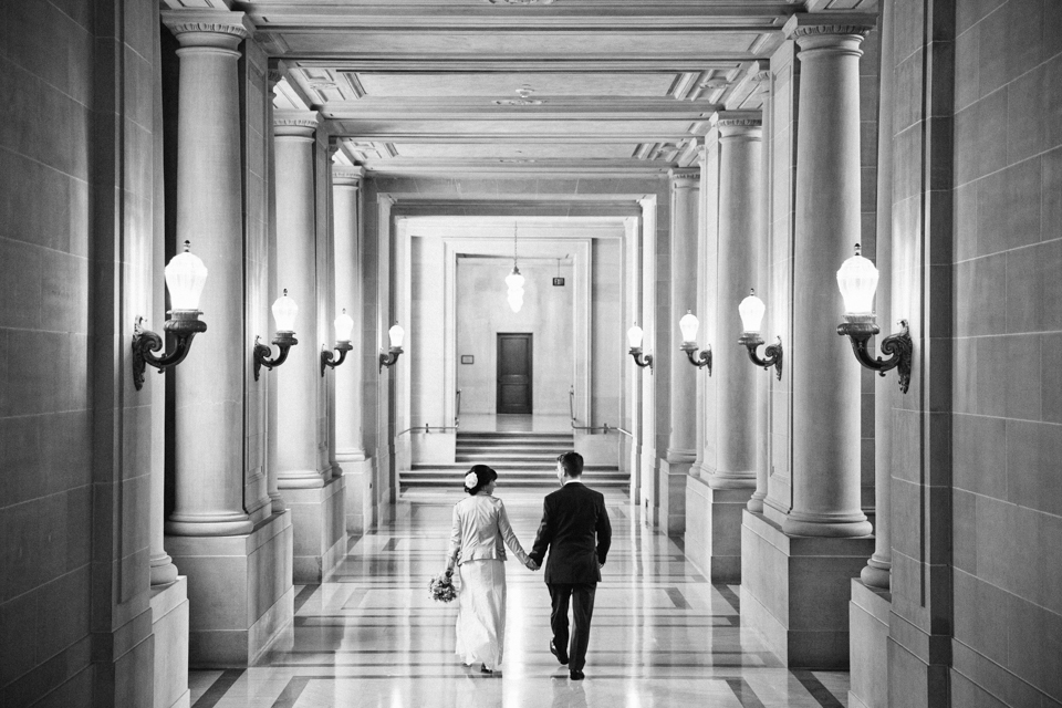 san francisco city hall elopement, city hall wedding, casual city hall wedding, makeup by quis, church street flowers, updo hairstyle, bay area wedding photography, san francisco wedding photographer, jasmine lee photography