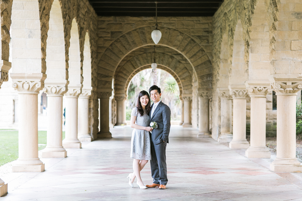 stanford engagement session, stanford post-wedding session, stanford alumni, married couple, rainy day engagement session, rain photos, backlight photos, bay area engagement session, palo alto engagement photographer, jasmine lee photography