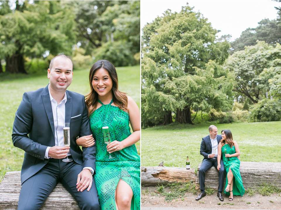 sausalito engagement session, cavallo point engagement session, golden gate bridge, cliff side engagement session, rodeo beach, golden light, film, north bay engagement session, california wedding photographer, elegant couple, san francisco engagement session, san francisco engagement photographer, bay area wedding photographer, golden light, california wedding photography, golden gate park engagement session, stow lake, engagement session, destination wedding photographer, jasmine lee photography 