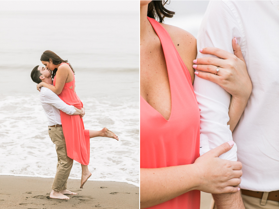 san francisco engagement session, san francisco engagement photographer, bay area wedding photographer, sutro baths engagement, california wedding photography, baker beach engagement session, engagement session, destination wedding photographer, baker beach engagement session, jasmine lee photography 