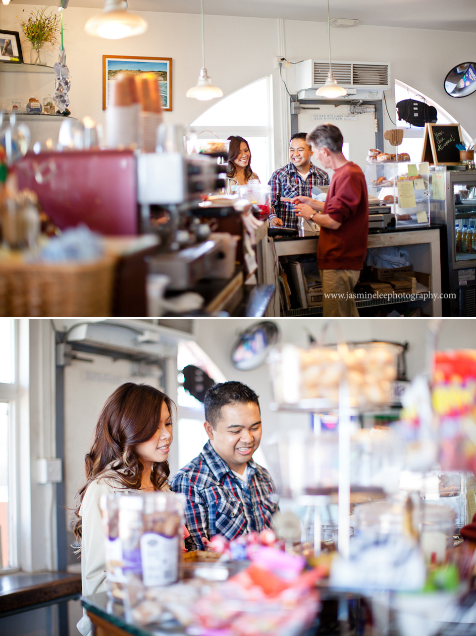 couple ordering food