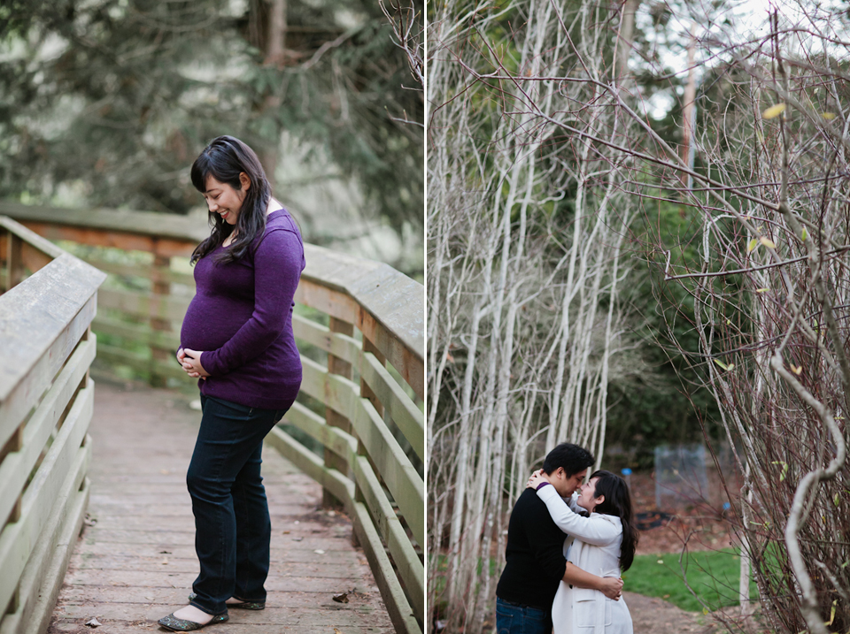 san_francisco_maternity_photographer, tilden park maternity session, tilden park, berkeley maternity photographer, white trees, christmas maternity session, christmas card session, nature maternity session, berkeley bontanical gardens photoshoot