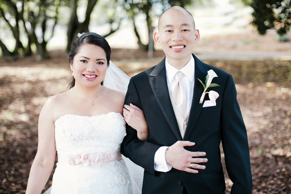 San Francisco Wedding Photography, wedding couple, wedding in a park, bride and groom,