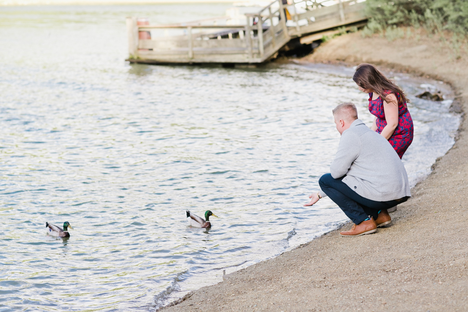 East Bay Engagement Photography: Lake Chabot – Cassie + David