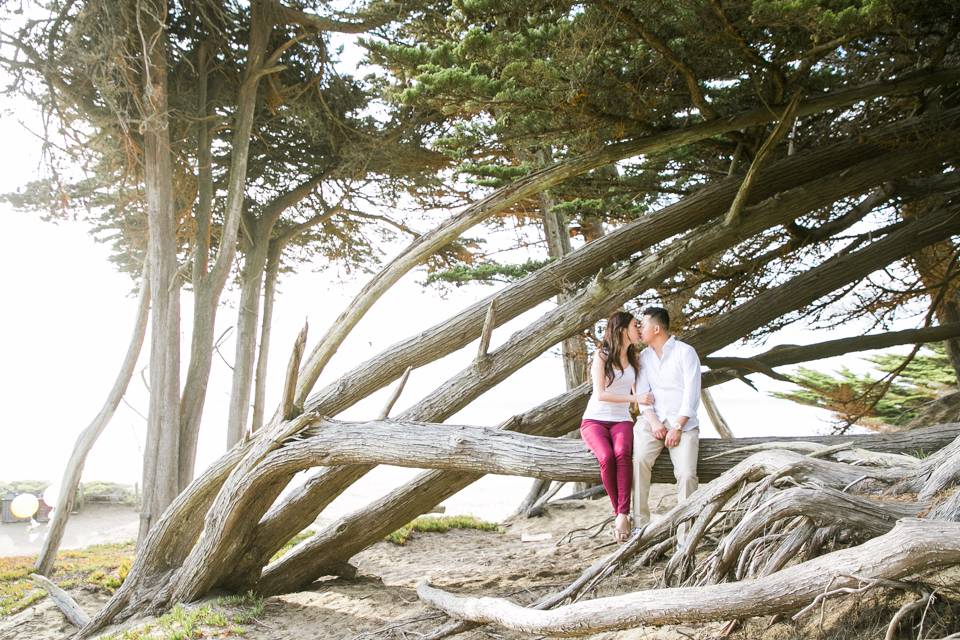 San francisco engagement photography, golden gate park engagement session, baker beach engagement session, potrero hill engagement session, weather balloons with fringes, urban engagement, nature engagement, san francisco wedding photography, charmed events group, golden light, bay area wedding photographer, bay area engagement photographer, jasmine lee photography