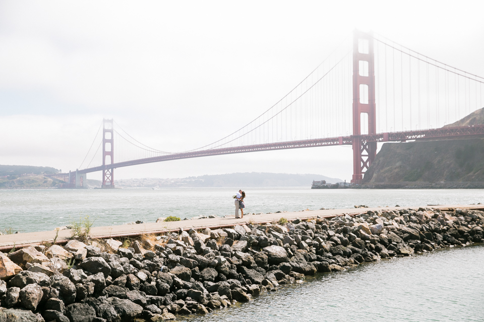 sausalito engagement session, cavallo point engagement session, golden gate bridge, cliff side engagement session, rodeo beach, golden light, film, north bay engagement session, california wedding photographer, elegant couple, san francisco engagement session, san francisco engagement photographer, bay area wedding photographer, golden light, california wedding photography, golden gate park engagement session, stow lake, engagement session, destination wedding photographer, jasmine lee photography