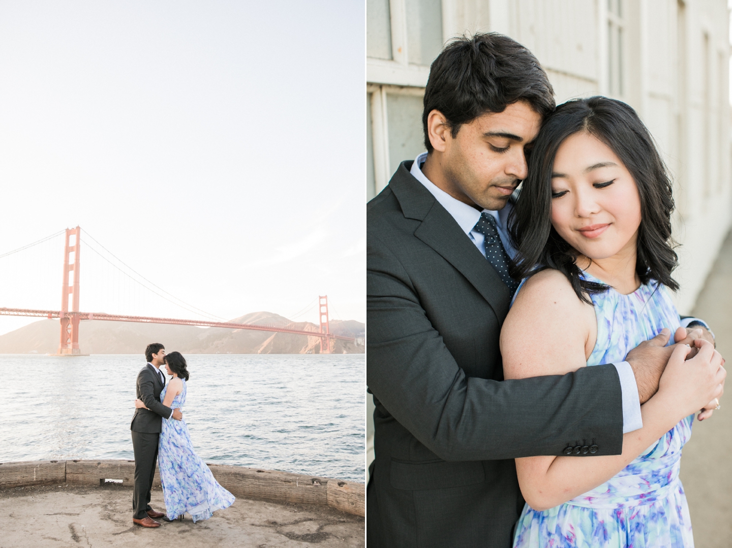 san francisco engagement session, san francisco engagement photographer, bay area wedding photographer, city hall engagement, california wedding photography, crissy fields engagement session, engagement session, destination wedding photographer, warming hut engagement session, jasmine lee photography 